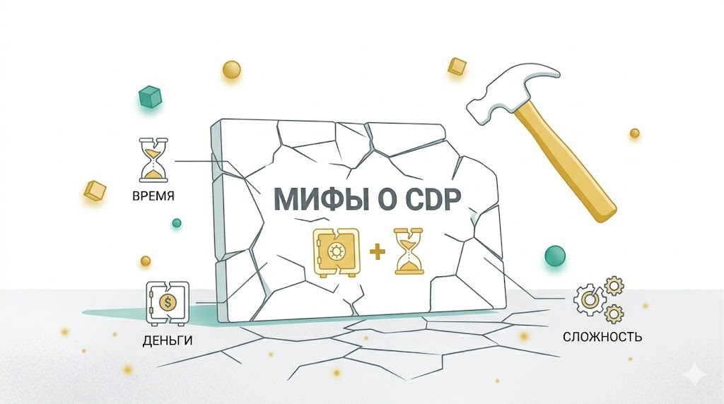 «CDP — это дорого и долго»: разбор 5 мифов, которые мешают вашему бизнесу расти