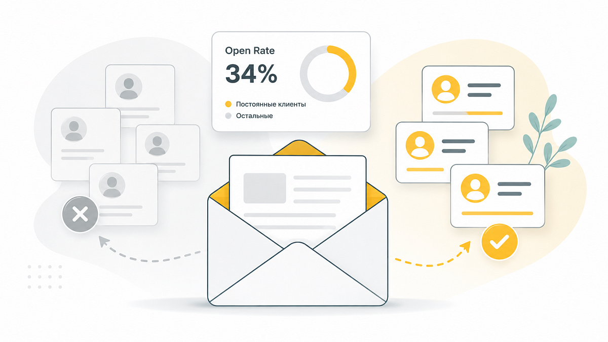 Почему ваши email-рассылки открывают только постоянные клиенты